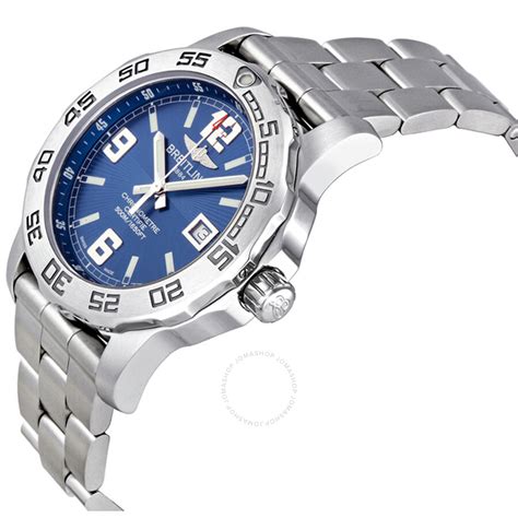 breitling colt 44 a7438710|Breitling Colt 44 Blue / Bracelet • A7438710.C849.157A.